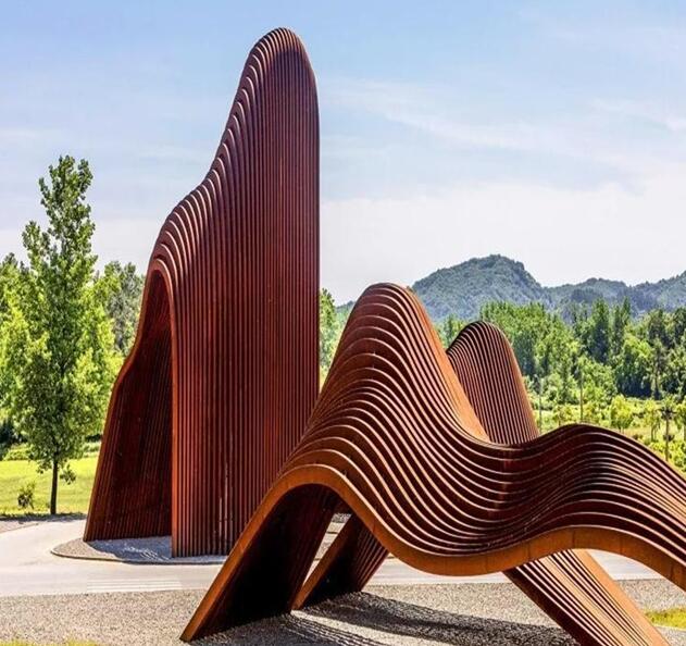 武夷山锈钢板造型