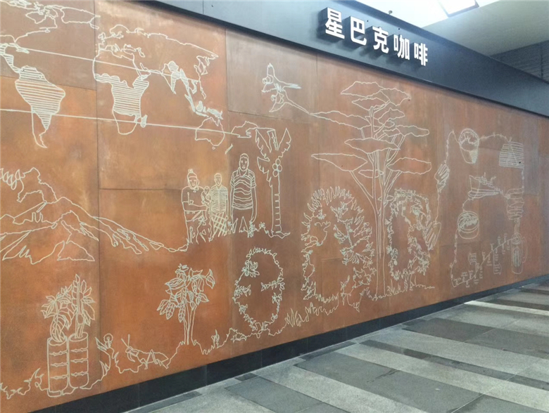 武夷山耐候钢幕墙